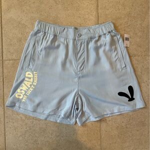 Oswald The Lucky Rabbit Light Blue Shorts